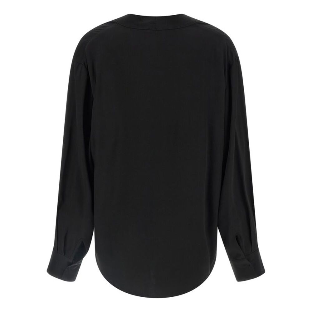 Nude Women V-Neck Blouse - Picture 2 of 4